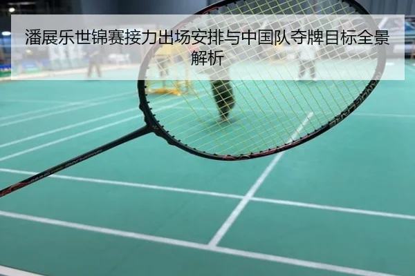 潘展乐世锦赛接力出场安排与中国队夺牌目标全景解析