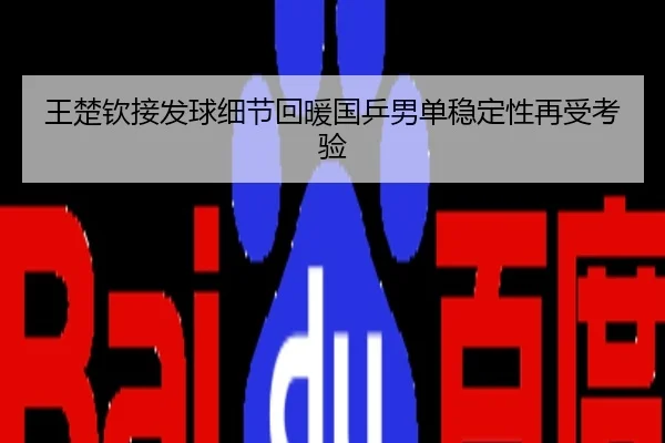 王楚钦接发球细节回暖国乒男单稳定性再受考验
