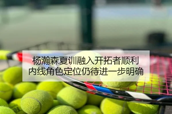 杨瀚森夏训融入开拓者顺利 内线角色定位仍待进一步明确
